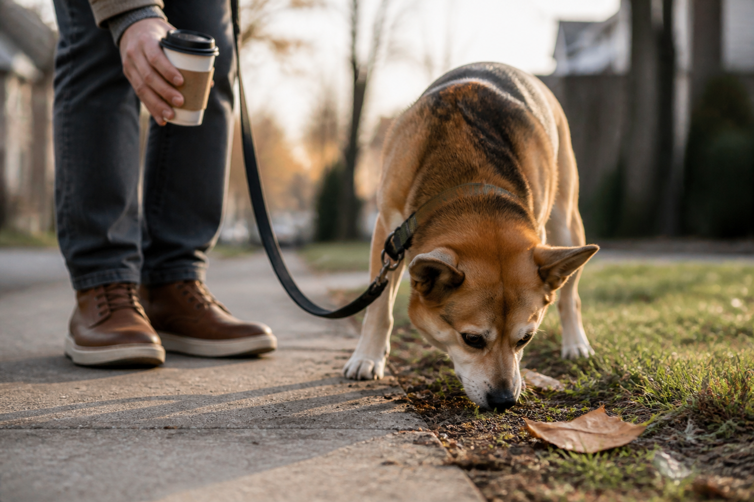 The First Cool Morning Turns a Quick Dog Walk Into an Expedition